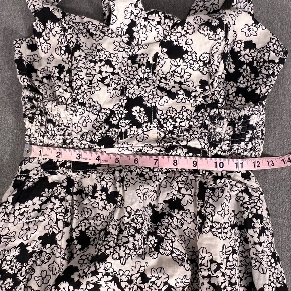 NWT Anthropologie Floral Linen Cotton Maxi Dress Pockets Sz S Fairy Sweetheart - Picture 15 of 15